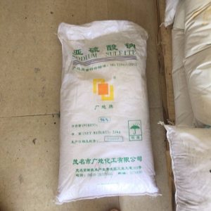 亞硫酸鈉，Na2SO3